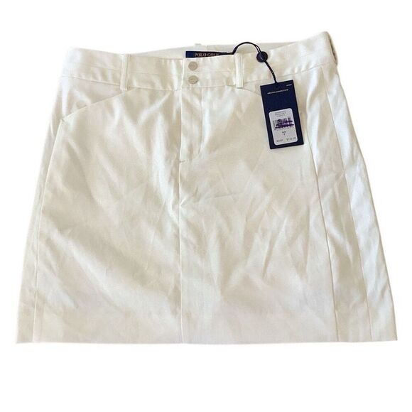 NWT Ralph Lauren Polo Golf Skort Women’s 2 Cream 16” - Picture 1 of 8